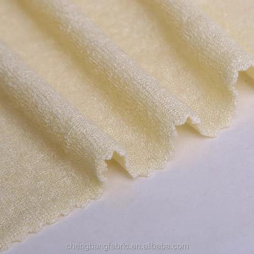 成邦针织制造竹超细纤维涤纶毛巾面料抗菌防臭浴巾